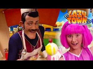 Ice Cream Anyone? | Lazy Town Compilation | Full Episodes