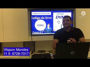 ERRO E201 , SAMSUNG VRF - OQUE FAZER ?? ASSISTA !!!