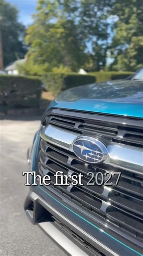 The First 2027 Subaru Ascent at Ruge’s Subaru in Deepwater Blue Pearl 🩵🌊💙💫 #subaruascent