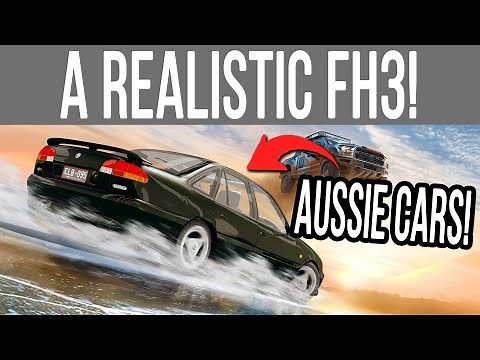 Playing A REALISTIC Forza Horizon 3 With Real Australian Cars!