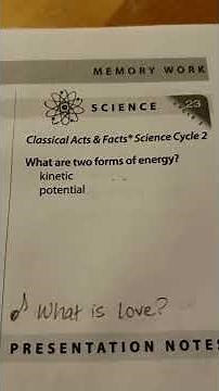 CC Cycle 2 week 15 Science: Energy