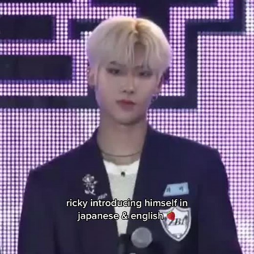 Ricky Introducing Himself in Japanese & English 🍓