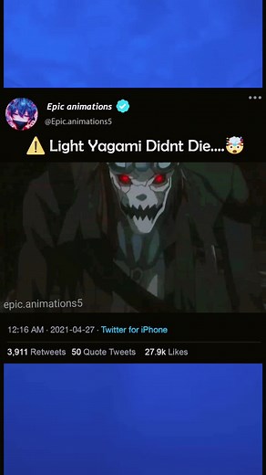 Light Turns Shinigami: Death Note Anime Edit