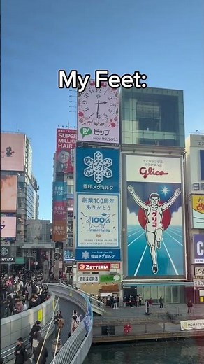 Loving Japan one step at a time, all 20,000 of them 👣🇯🇵 #AirAsiaMOVE #Osaka #Japan