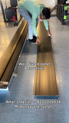 1.9K views · 3 comments | Fulted pannel work fully renovation wall covering Amar Interior wallpaper Contect - 8200004516 #walldecor #homedecor #homeimprovement #interiordesign #interiorgoals #luxuryinteriors #uvmarblesheets #moderninteriors | Interior wallpaper Wholesaler | Facebook