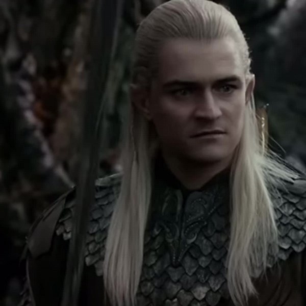 When he speaks Elvish>>>#legolas #legolasgreenleaf #legolasedit #LEGOLAS #hobbit #hobbittok #elf #lotr