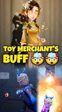 TOY MERCHANT'S BUFF 🤯👍 AMAZING ASSIST [UPCOMING] #identityv #第五人格 #アイデンティティv
