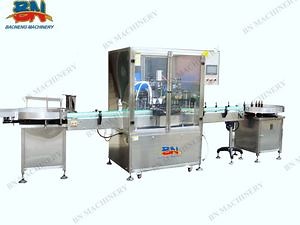 [Hot Item] Factory Volumetric Capper Liquid Capping Sanitizer Spray Bottle Filler Alcohol Filling Machine