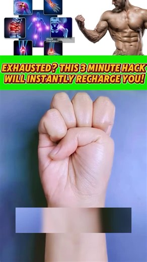 1.8K views · 239 reactions | ✨EXHAUSTED? TRY THIS 3-MINUTE TRICK FOR INSTANT ENERGY BOOST✨ Sometimes all it takes is just 3 minutes to recharge your body and mind. No coffee, no energy drinks – just a simple method to feel fresh, focused, and ready again!  #InstantEnergy #3MinuteHack #WellnessTips #NaturalBoost #StayEnergized #HealthyLifestyle #QuickWellness #EnergyReset #MindBodyBalance #SimpleButPowerful #BoostYourDay #SelfCareRoutine #HolisticHealth | Taichi Healing | Facebook