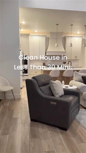Have you ever panic cleaned before guests came over? Have you ever been overstimulated by your messy house? Then save this video so you can refer back to it any time you need a clean house in less than 30 mins! #speedclean #cleanwithme #tips #cleaning #clean #bathroom #kitchen #bathroomclean #mom #kids #entertaining #motivation #howto | Organized Chaos