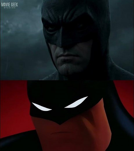 Batman The Animated Series Intro — AI Live Action Remake Side by Side Comparison