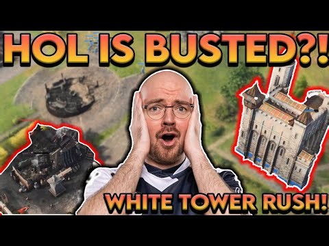 HOL IS BUSTED?? (white tower rush enjoyer)