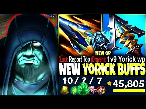 New Yorick Buffs made our Season 14 Build guide a 1v9 CARRY MONSTER | LoL Yorick Gameplay
