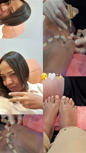 1st pedicure of 2025.. Happy 2025. Peace, Love and Prosperity❤️❤️