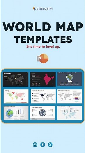 Make Your Deck Go Global with These World Map Slides for PPT 🌎