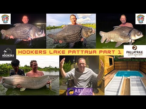 Fishing in Thailand - The Overrated Anglers - Hookers lake, luxury fishing Siamese carp, Pattaya