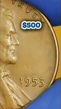 1953 Lincoln Wheat Penny Value | Rare Error Coins Worth Money #Shorts