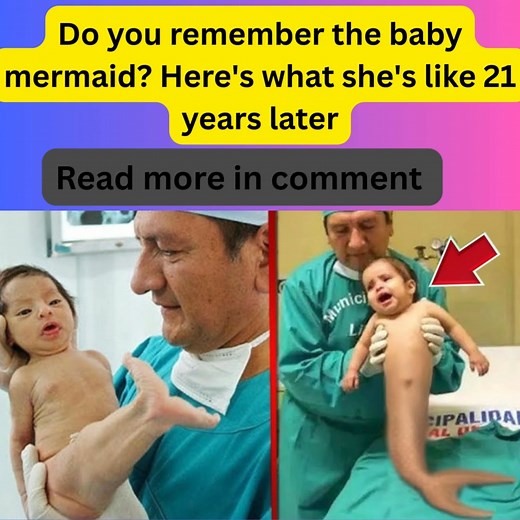 46K views · 182 reactions | The story of the "baby mermaid" began as a viral sensation many years ago—a young child dressed or portrayed as a mermaid, captivating audiences with her enchanting underwater performances and innocent charm. Now, 21 years later, the "baby mermaid" has grown into an adult who continues to inspire curiosity and admiration. Read more in comment | History Revisited | Facebook