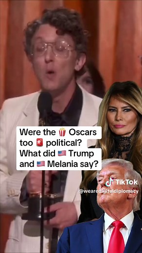 Last night’s Oscars got quite political, not just with the underlying themes of winners like One Battle After Another and Sinners, but the subtle and overt references to the turbulent times under President Donald Trump. Even First Lady Melania Trump got cited. This year’s host, comedian Conan O’Brien, reminded the audience of the whirlwind of challenges: “If I can be serious for just a moment, everyone watching right now, around the world, is very aware that these are very chaotic, frightening t