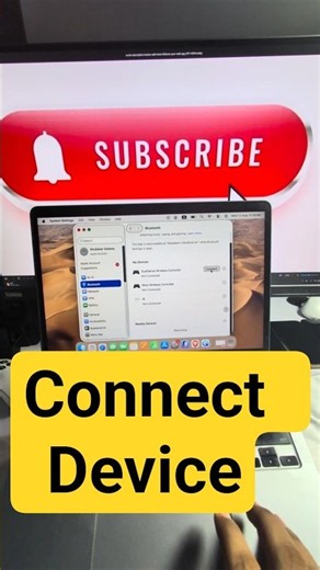 MAC Connect Device With Bluetooth #Mac #MacTutorial #Bluetooth #BluetoothDevice #MacTips