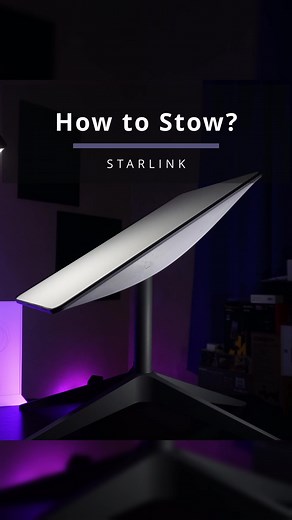 Properly Stow Starlink Satellite Dish: Tips and Tricks