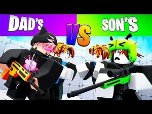 DAD Team VS SON Team In RIVALS...