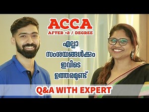 ACCA | Association of Chartered Certified Accountants Course | Q&A Shayas vs Sruthi Ashok