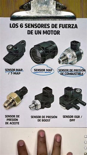 Top 6 Power Sensors for an Automotive Engine ✅👍 #mechanic #mechanics #automobile #sensor