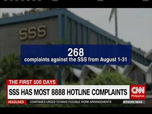 145K views · 2.3K reactions | In just one month, the government's anti-red tape hotline 8888 has received almost 270 complaints against the SSS — the agency with the most number of complaints. | NewsWatch Plus Philippines | Facebook
