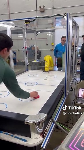 High-Speed Decision Making: Man vs. Robot in Air Hockey