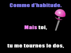 Comme d'habitude _ Duo Karaoké