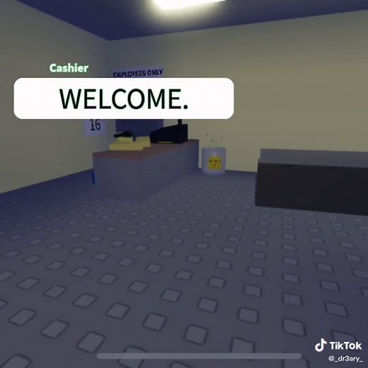 Roblox Cashier Fanart: Get a Snack at 4 AM Snackcore Gameplay