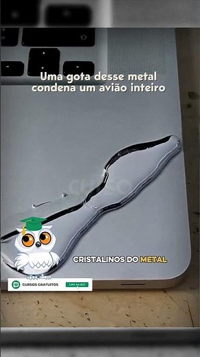 Uma gota desse metal condena um avião inteiro