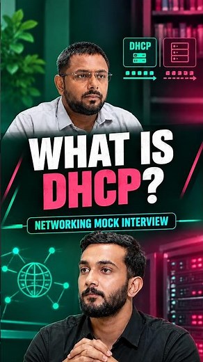 What Is DHCP? | Networking Mock Interview! #ccna #networking #mock