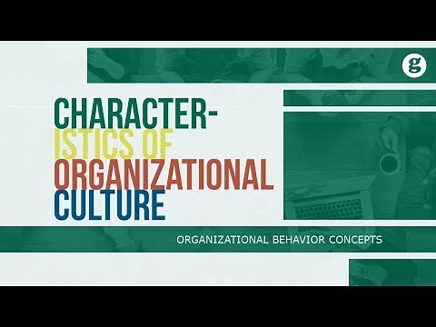Characteristics of Organizational Structure