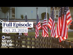 PBS News Hour full episode, Oct. 23, 2024