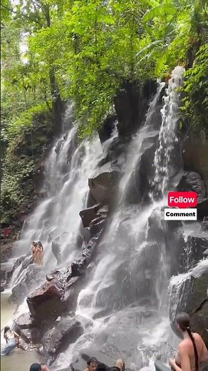 Discover the stunning beauty of Kanto Lampo Waterfall in Bali 🌿