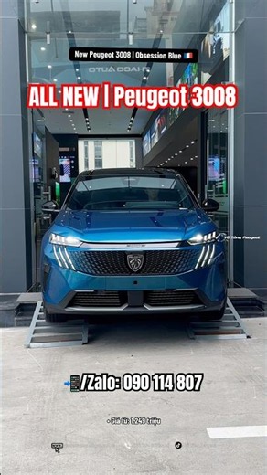 All New Peugeot 3008 | Obsession Blue 🇫🇷 #peugeot #peugeot3008 #peugeot3008allnew #peugeot3008mới