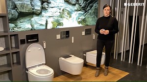 Have you ever wanted to know how Geberit shower toilets are marketed in France? In the sixth video of the series "People behind AquaClean", Valeria tells us about the activities and occasions that draw attention to the shower toilets. | Geberit