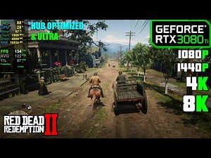 RTX 3080 Ti | Red Dead Redemption 2 - 1080p, 1440p, 4K and 8K