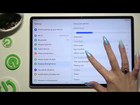 HUAWEI MatePad Pro 12.6 – 글꼴 크기 변경 방법