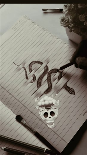 Ajay Kumar on Instagram: ""3D Snake Drawing 🐍 | Realistic Snake Art Sketch | Illusion Drawing | Pencil Sketch Tutorial 🎨🖊️ | . . @ajay_artist_0 Follow me please . . . #3DSnakeDrawing #SnakeArt #RealisticDrawing #3DArt #IllusionDrawing #ArtSketch #PencilArt #SketchArt #SnakeSketch #3DDrawing #OpticalIllusion #DrawingTutorial #ArtLover #HandDrawnArt #SnakeIllustration #DesiArtist #DrawingReel #IndianArtist #SketchingDaily #3DIllusionArt"