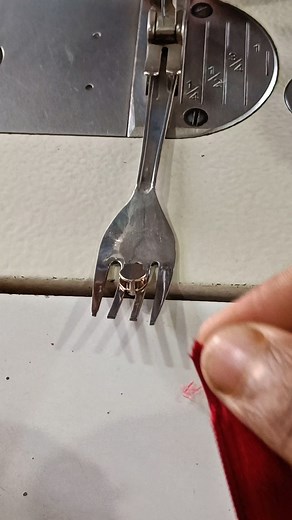 Genius Hack!! Easily install a zipper pull with small fork #shortvideo #lifehacks