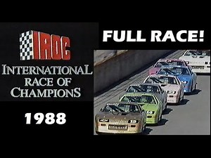 1988 IROC XII RACE 1 AT DAYTONA! FULL RACE