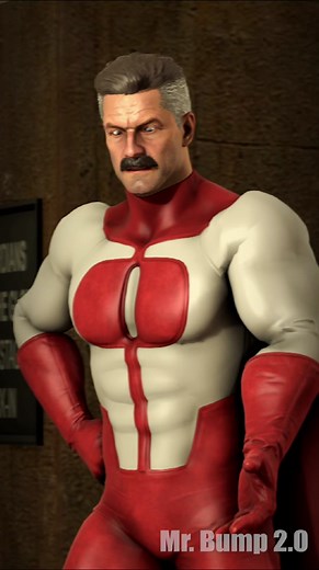 Get out of his sight before he demolishes you. #Invincible #OmniMan #Whiplash #JKSimmons #Animation #SFM