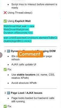 Cognizant Automation Testing Interview Questions| Scenarios Based question #short #automationtesting