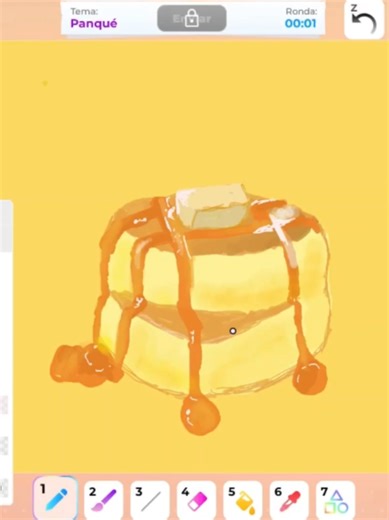 Speed Drawing Pancakes in Roblox