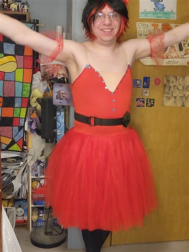 Ruby is truly gonna get better at dancing in general being a Ballerina by far. 😉👍🌹❤️🩰 #rwby #rubyrosecosplay #ballet #balletcosplay #cosplay