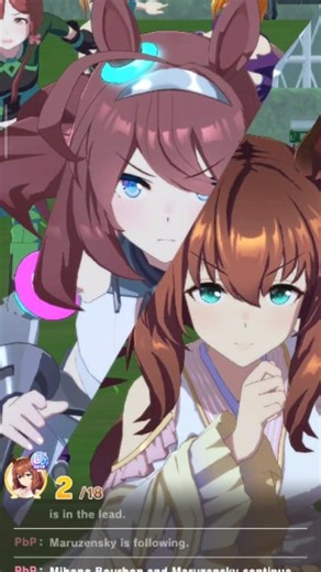 5.1K views · 60 reactions | Easy peasy to beat S rank Mihono Bourbon in JP(Chapter 2, Ep. 3, Race 1). But in global....you need to train your Uma in hard way. #UmaMusumePrettyDerby | Aidel Channel | Facebook