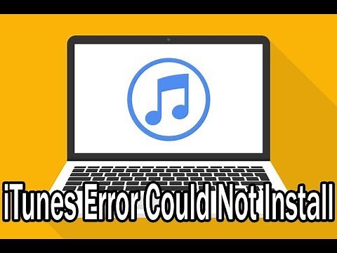 How To Fix iTunes Couldn't Install To Your Window 8/Windows 10 (100%) Works